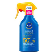 NIVEA SUN PROTECT & MOISTURE 50+ C/PISTOLA 250ML